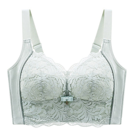 Adjustable Auxilum Straightening plus size Underwear Women's chubby girl Courtyard Bra Large Chest Small Thin