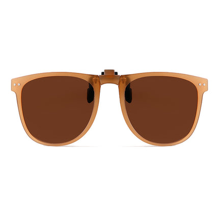 Foldable Polarized Sunglasses Clip UV-proof Fashionable Lightweight Folding Sunglasses Clip Slimming Folding Clip