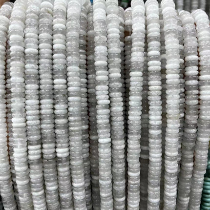 2×6 Natural Stone Colorfuled Crystal Abacus Beads Spacer Beads Beads Cross-Border Hot-Selling Jewelry DIY Bracelet Necklace