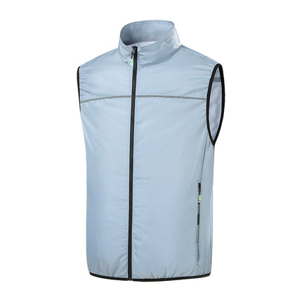 Cross-border new summer cooling air conditioning clothes men's and women's USB charging vest refrigeration outdoor fan clothes factory direct sales