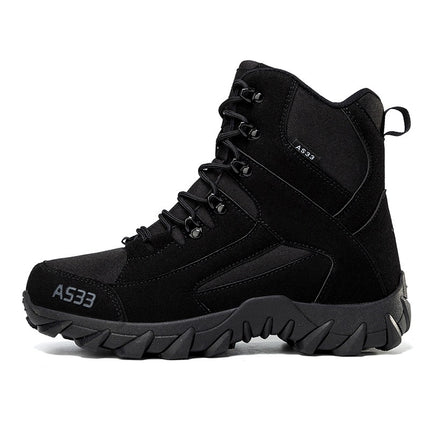 Cross-Border Spot New High-Top Men's Outdoor Special Forces Tactical Boots Combat Boots Military Boots Hiking Boots Security Boots Large Size