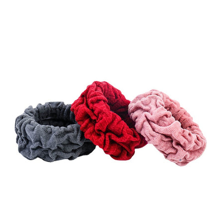 Seamless black hair ring towel ring ladies hair rope base base rubber band leather sleeve children's hair accessories manufacturers direct supply