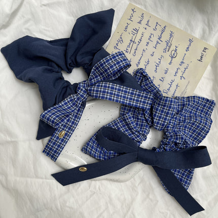 Pastoral Girl Square Scarf Hair Tie for Women, High-End Fairy-Like Square Headband Hair Rope 2025 New Hair Accessory