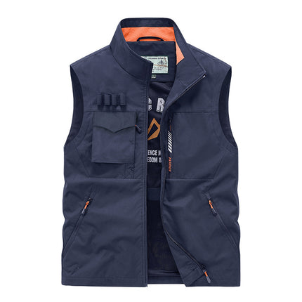 Vest Work Clothes Printed with Logo Billiard Hall Board Game Work Vest Company Promotional Advertising Shirt Printing