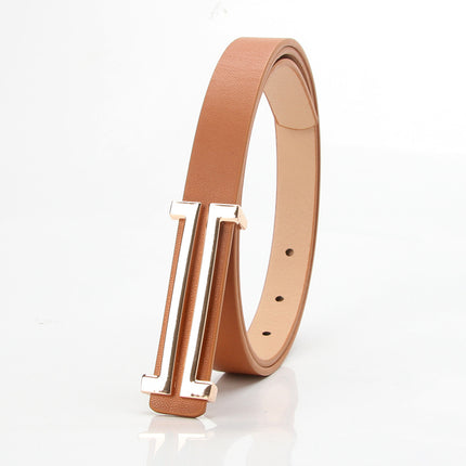 Fashionable ladies belt belt Joker simple Korean decorative belt women's dress coat with belt wholesale