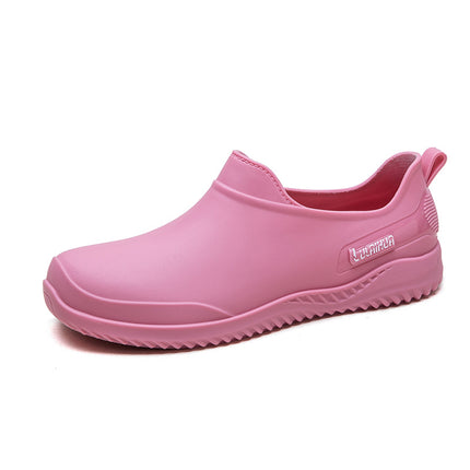 Rain Boots for Women 2025 Low-Cut Fashionable Outer Wear Non-Slip High-Looking Cute Korean Style Rubber Shoes Waterproof Rain Boots Water Shoes