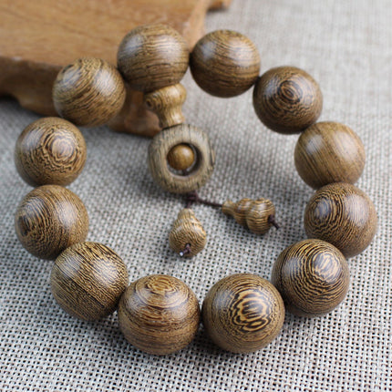 Factory wholesale Wen play wooden beads bracelet 108 beads for men and women lovers jewelry gift chicken wings wooden bracelet