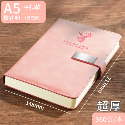 a5 Notebook customized skin feeling large notebook thickened notepad wholesale extra thick business diary b5 customized logo