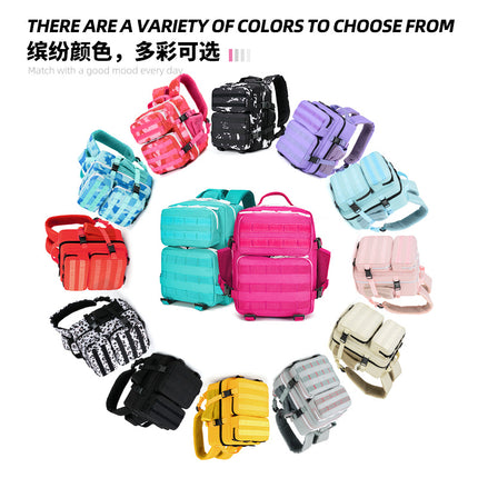 Amazon 9L Mini Tactical Backpack Women's Multifunctional Outdoor Cycling Backpack Fitness Sports Hiking Mountaineering Bag