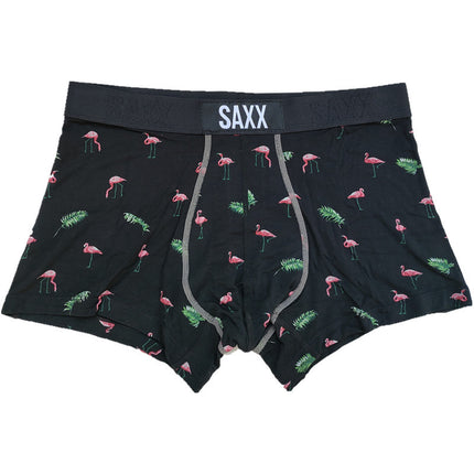 Saxx Men's Underwear Printed Modal Stereo Mesh Bag Slim Fit Soft Elastic Quick-Drying Close-Fitting Boxer Shorts for Men