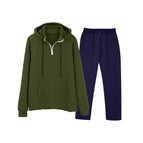 Military green + navy blue / S