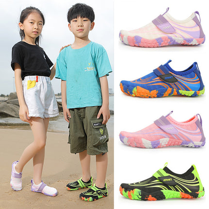 Non-slip Cross-border Beach Shoes Tracing Shoes Swimming Breathable Shoes Rope Skipping Quick-drying Household Wading Shoes Children's New Dance