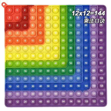 1-12 Multiplication and Addition Learning Recitation Artifact Mathematical Thinking Training Board Educational Science and Education Toy Model