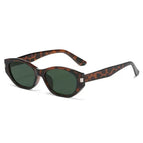 Tortoiseshell framed green piece
