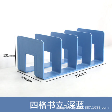 Book Stand Transparent Bookshelf Acrylic Book Stand Instagram Storage Table Book Thickened Documents Book Office Supplies Exhibition