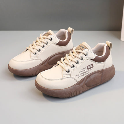 White Sneakers for Women 2025 Spring New Style Student Korean Version Ins Trendy Shoes Versatile Thick-Soled Casual Sneakers for Women Xq5801