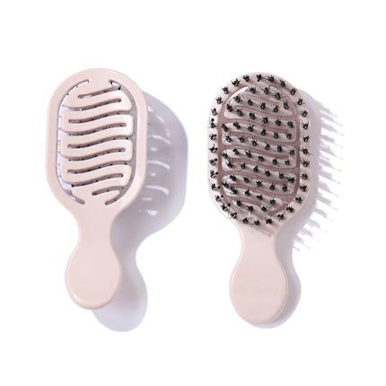 Ribs Comb for High Crown Volume, Wholesale, Household, Mini, Portable, Women's Hollow-Out Hair Smoothing and Styling Massage Comb