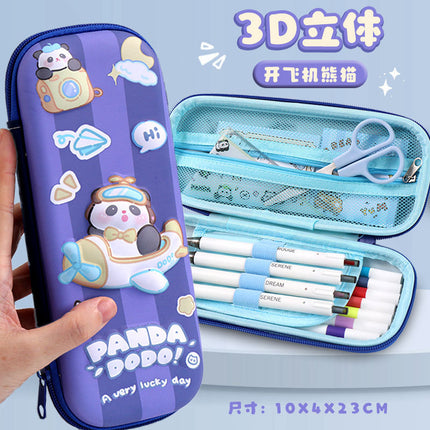 Kapi Barra 3D Stationery Box Student High-value Pencil Case Boys and Girls Multifunctional Large Capacity Pencil Case Pencil Case