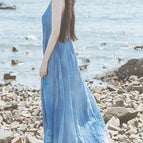 Spray dyed blue / S