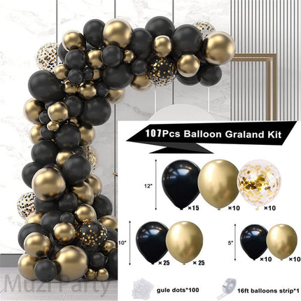 Cross-border Amazon Balloon Chain Arch suit New Birthday Decoration Wedding Room Wedding Balloon Scene Decoration Wholesale