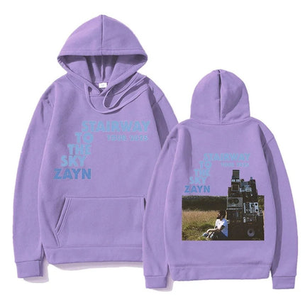 Men Women Startway to the Sky Zayn Hoodie Graphic Print Swea