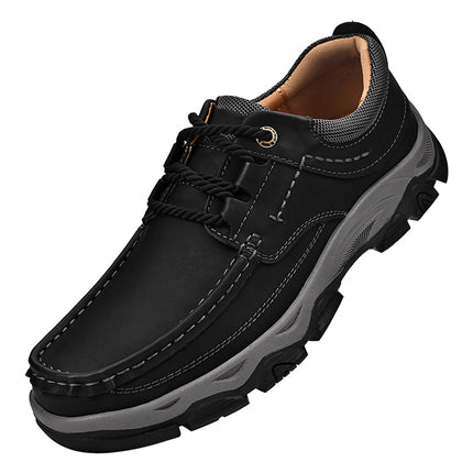 Cross-border foreign trade explosions men's shoes autumn new retro thick-soled tooling shoes dad shoes men's fashion casual leather shoes