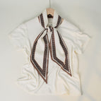 Diamond border khaki / 150cm