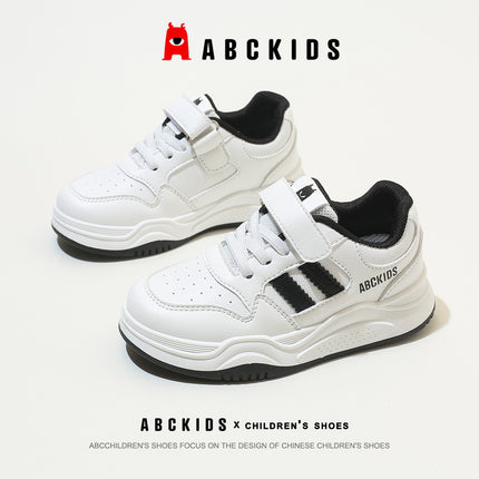 Abckids2023 years old children's sneaker boys and girls baby board shoes spring and autumn small white shoes SY233603036AX