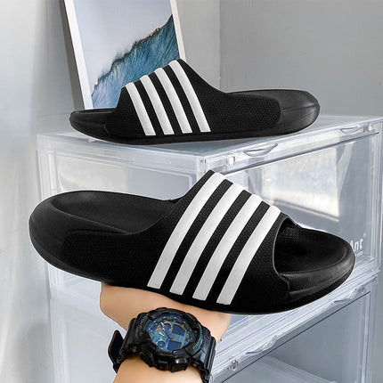 Men's Four-bar Cross-border Shit Slippers Men's Home New Bathroom Slippers slippers