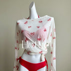 Individual bow blouse / S 40-47.5kg
