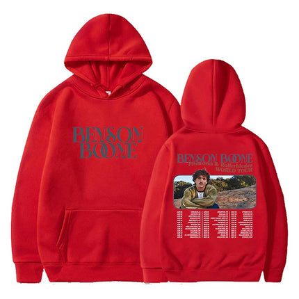 Cross-border BENSON BOONE Benson Boone Hoodie Amazon Autumn and Winter Casual Sweater Men's and Women's Hoodie