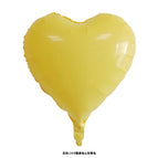 18inch candy color heart (yellow)