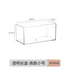 0181.a. transparent long box-high small size 1 ps high transparency can be stacked
