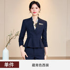 Single navy blue suit / S