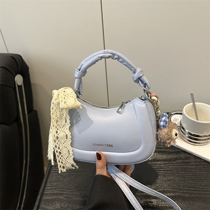 Simple and Stylish Korean-Style Handbag 2025 Summer New Small Square Bag for Women, Casual and Fresh Single Shoulder Crossbody Bag