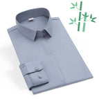 T862 gray-bamboo fiber-women's long sleeve / 38