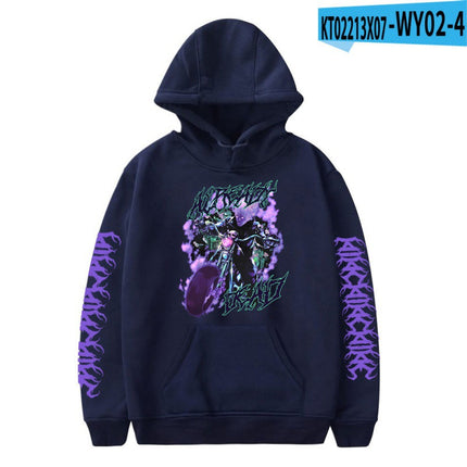 [Cross Border Code] Hot Print Juice WRLD Black Hoodies Men Hoodie