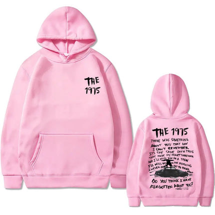 The 1975 about You Graphic Print Hoodies Being Funny in a Fo