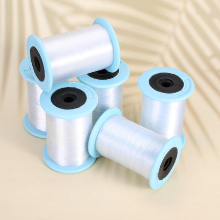 Crystal Non-Elastic Large Roll Fishing Line, Transparent Fishing Thread, Special Thread for Stringing Beads, DIY Jewelry Accessories, Handmade Beading Thread