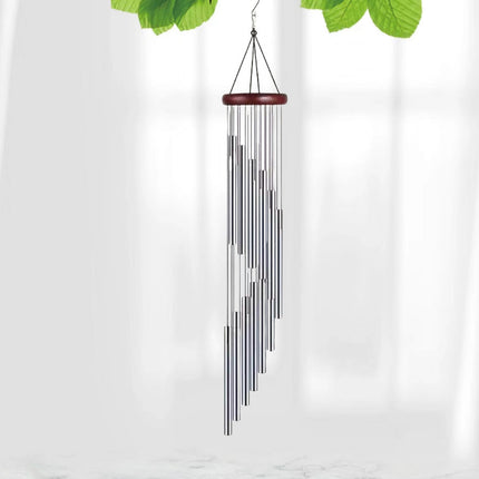 Cross-border explosions six-tube retro classic metal wind chime high sense aluminum tube metal hanging decoration home decoration wind chime