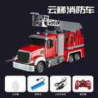 Remote control ladder water spray fire truck [7 channels]