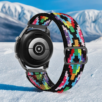 18mm20mm22mm universal watch strap elastic color matching breathable lightweight sports elastic loop strap