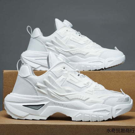 Sports Shoes Shoes Men's 2025 Autum Men's Thick-Soled Sports and Leisure Popular Trbottomy Brand Hong Kong Style Shoes