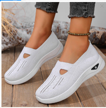 Cross-border generation hair mother shoes summer breathable sandals non-slip soft bottom shoes for the elderly women's casual shoes middle-aged and elderly walking shoes