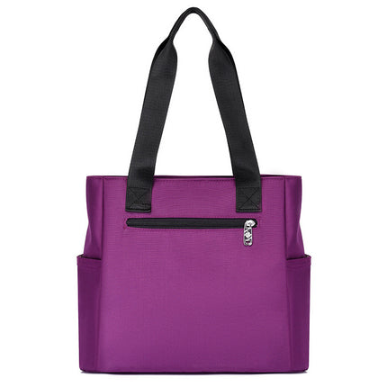 2022 New Simple Tote Bag Nylon Cloth Bag Crossbody Bag Canvas Bag All-match Large Capacity Women's Bag General Bag