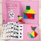 [package 2] little rabbit magnetic tangram