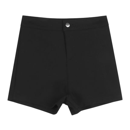 Hip-Covering Hot Girl Casual Shorts Women's Summer Black 2024 Tight New Fashion Season A-Line Hot Pants Hot Style High Waist