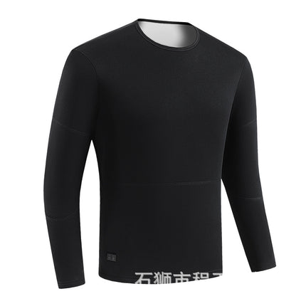 Explosions Smart 30 Zone Heating Thermal Underwear for Men and Women USB Charging Solid Color Thickened Cold-proof suit Constant Temperature