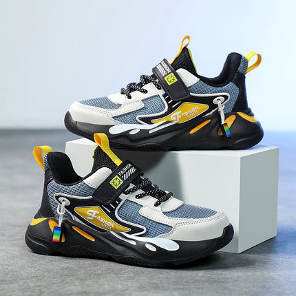 Boys' Casual Sports Shoes Summer 2026 New Non-Slip Breathable Children's Dad Shoes for Older Kids Running Shoes