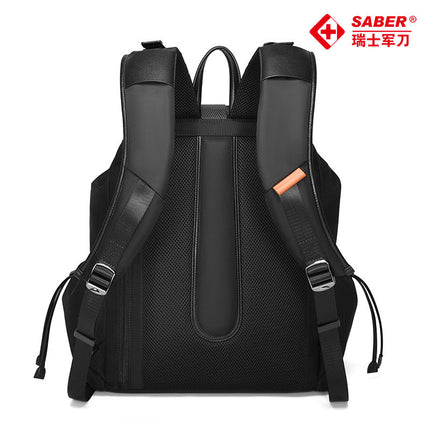 Swiss Army Knife Sa2505 Business Backpack Fashionable Lightweight Commuting Backpack 14inch Computer Bag Waterproof Nylon Bag